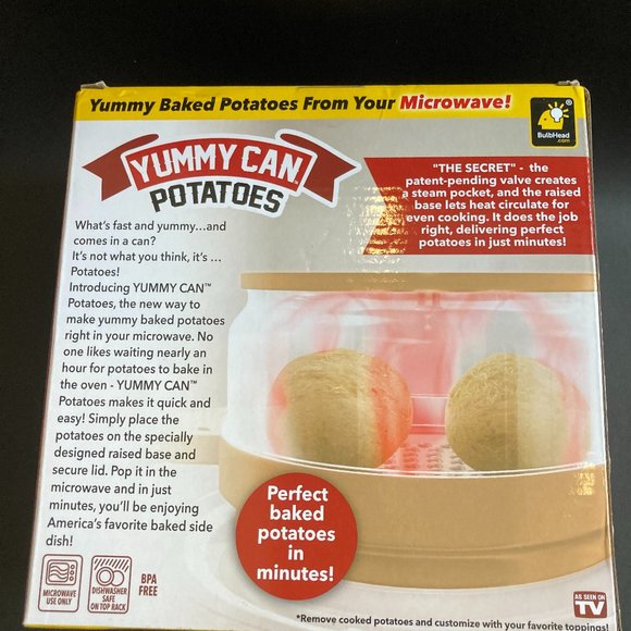 Yummy Can Potatoes Microwave Potato Baker - Picture 2 of 4